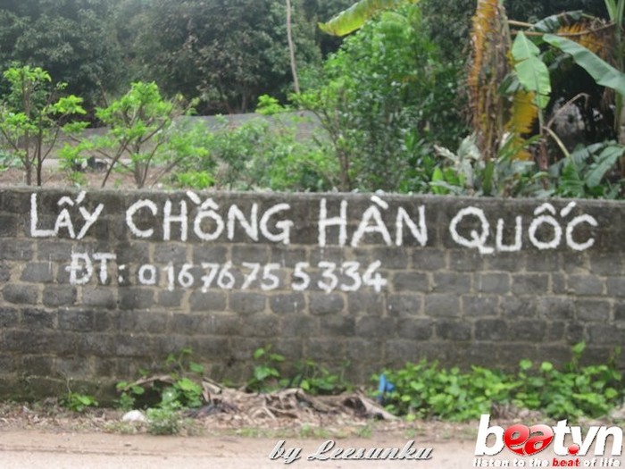 Những kiểu "quảng cáo" lấy chồng Hàn Quốc ở một số vùng nông thôn Việt Nam (ảnh minh họa, nguồn: beat.vn)